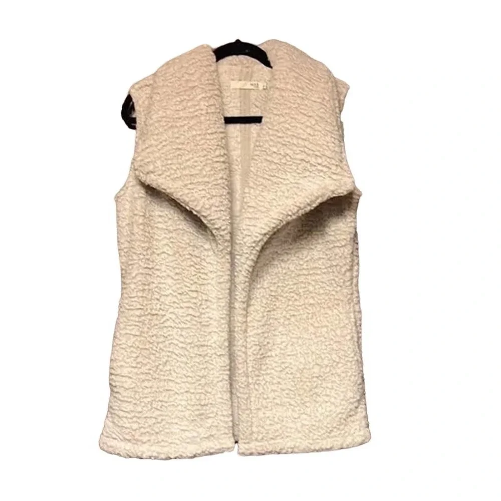 Max Jeans Sherpa Sweater Vest Comfy size M - Picture 1 of 4